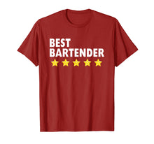 Ladda upp bild till gallerivisning, Funny shirts V-neck Tank top Hoodie sweatshirt usa uk au ca gifts for Best Bartender T-Shirts For Women Men 5 Star Gifts Tee Shirt 1941197