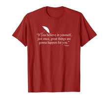 Ladda upp bild till gallerivisning, Funny shirts V-neck Tank top Hoodie sweatshirt usa uk au ca gifts for If You Believe In Yourself Quote Vanya T-Shirt 1838030
