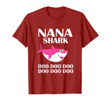 Ladda upp bild till gallerivisning, Nana Shark T-Shirt Doo Doo Mothers Day Shirt 593949