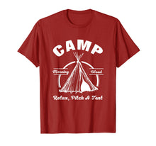 Ladda upp bild till gallerivisning, Funny shirts V-neck Tank top Hoodie sweatshirt usa uk au ca gifts for Camp Morning Wood Relax Pitch A Tent Funny T-Shirt 2880852