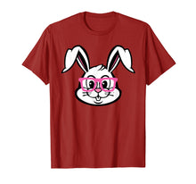 Ladda upp bild till gallerivisning, Funny shirts V-neck Tank top Hoodie sweatshirt usa uk au ca gifts for Cute Bunny Rabbit Pink Glasses Funny Hipster Easter Tshirt 3942442