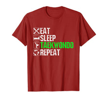 Ladda upp bild till gallerivisning, Funny shirts V-neck Tank top Hoodie sweatshirt usa uk au ca gifts for TaeKwonDo Shirt Eat Sleep TaeKwonDo Repeat 2925276