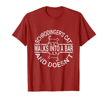 Ladda upp bild till gallerivisning, Funny shirts V-neck Tank top Hoodie sweatshirt usa uk au ca gifts for Schrodinger's Cat Walk into bar Tshirt and doesn't shirt 1348311