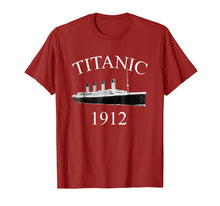 Ladda upp bild till gallerivisning, Funny shirts V-neck Tank top Hoodie sweatshirt usa uk au ca gifts for Titanic Sailing Ship Vintage Cruise Vessel 1912 T-shirt 2125954