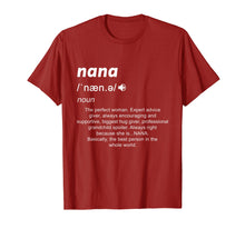 Ladda upp bild till gallerivisning, Funny shirts V-neck Tank top Hoodie sweatshirt usa uk au ca gifts for Definition Mama Nana Funny Birthday Mothers Day Gift Shirt 1385859