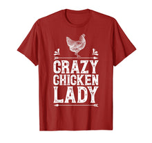 Ladda upp bild till gallerivisning, Funny shirts V-neck Tank top Hoodie sweatshirt usa uk au ca gifts for Crazy Chicken Lady T Shirt Funny Farm Poultry Farmer Gifts 2500970