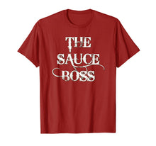Ladda upp bild till gallerivisning, Funny Grilling BBQ T Shirt The Sauce Boss Grill Daddy shirt 1007435