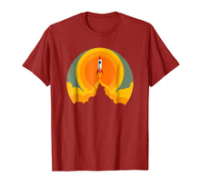 Ladda upp bild till gallerivisning, Funny shirts V-neck Tank top Hoodie sweatshirt usa uk au ca gifts for Retro Rocket Ship Launching T-shirt space 2214913