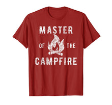 Ladda upp bild till gallerivisning, Funny shirts V-neck Tank top Hoodie sweatshirt usa uk au ca gifts for Master of the campfire - Camping Lover Slogan T-Shirt 4037196