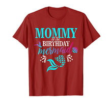 Ladda upp bild till gallerivisning, Mommy Of The Birthday Mermaid Matching Family T-shirt 144713
