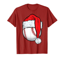 Ladda upp bild till gallerivisning, Funny shirts V-neck Tank top Hoodie sweatshirt usa uk au ca gifts for Christmas Baseball Ball Santa T Shirt Boys Men Sport Xmas 2082838