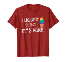 Ladda upp bild till gallerivisning, I Licked It So It's Mine Funny LGBT Gay Rainbow T-Shirt 425127