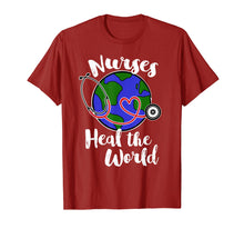 Ladda upp bild till gallerivisning, Funny shirts V-neck Tank top Hoodie sweatshirt usa uk au ca gifts for Nurse Earth Day Shirt - Heal the World - Nurse Appreciation 4196742
