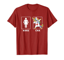 Ladda upp bild till gallerivisning, Funny shirts V-neck Tank top Hoodie sweatshirt usa uk au ca gifts for CNA Nurse Unicorn Dabbing Funny T Shirt Gifts Dab 777313