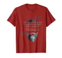 Ladda upp bild till gallerivisning, Funny shirts V-neck Tank top Hoodie sweatshirt usa uk au ca gifts for Mens That's What I Do I Grow Beard And I Know Things T-Shirt Gift 1351317