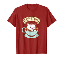 Ladda upp bild till gallerivisning, Kawaii Cat T-Shirt: Catpuccino