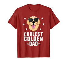 Ladda upp bild till gallerivisning, Funny shirts V-neck Tank top Hoodie sweatshirt usa uk au ca gifts for Coolest Golden Dad T-Shirt for Men Retriever New Dog Owner 4286569