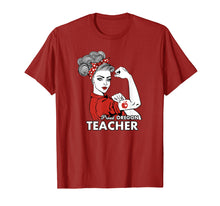 Ladda upp bild till gallerivisning, Funny shirts V-neck Tank top Hoodie sweatshirt usa uk au ca gifts for OR Red For Ed RedForEd Proud Oregon Teacher T Shirt 1395010