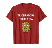Ladda upp bild till gallerivisning, Funny shirts V-neck Tank top Hoodie sweatshirt usa uk au ca gifts for Triceratops Are My Fav Dinosaur T-Shirt Lovers Of Dinosaurs 4081970