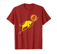 Ladda upp bild till gallerivisning, Funny shirts V-neck Tank top Hoodie sweatshirt usa uk au ca gifts for Bitcoin Trader Crypto Asset Trader Bull Trend Art T-Shirt 281047