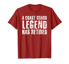Ladda upp bild till gallerivisning, Funny shirts V-neck Tank top Hoodie sweatshirt usa uk au ca gifts for A COAST-GUARD LEGEND HAS RETIRED Shirt Funny Party Gift Idea 966236