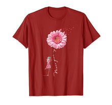 Ladda upp bild till gallerivisning, Never give up t-shirt Breast Cancer daisy flower woman T-Shirt 165553