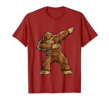 Ladda upp bild till gallerivisning, Bigfoot Sasquatch Dabbing T Shirt Funny Dab Monster Gifts