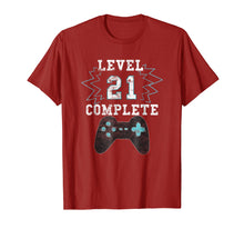 Ladda upp bild till gallerivisning, 21st Birthday Video Game Humor Tee Funny Gamer Gifts T Shirt