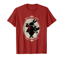 Ladda upp bild till gallerivisning, Funny shirts V-neck Tank top Hoodie sweatshirt usa uk au ca gifts for Alice In Wonderland White Rabbit Vintage Book T Shirt Design 633247
