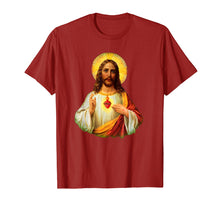 Ladda upp bild till gallerivisning, Funny shirts V-neck Tank top Hoodie sweatshirt usa uk au ca gifts for Sacred Heart of Jesus T-Shirt Catholic T-Shirt 813170