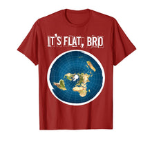Ladda upp bild till gallerivisning, The Earth Is Flat BRO Flat Earth Believer T-Shirt 1009872