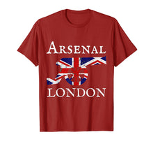 Ladda upp bild till gallerivisning, Funny shirts V-neck Tank top Hoodie sweatshirt usa uk au ca gifts for Arsenal London Soccer Jersey Cannon Union Jack T-Shirt 533084