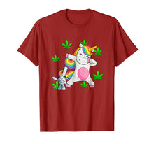 Ladda upp bild till gallerivisning, Funny shirts V-neck Tank top Hoodie sweatshirt usa uk au ca gifts for Dab Unicorn With A Bong Gifts Tee T Shirt 3816791