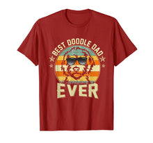 Ladda upp bild till gallerivisning, Best Doodle Dad Ever - Vintage Golden Doodle Fathers Day T-Shirt 109484