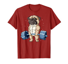Ladda upp bild till gallerivisning, Funny shirts V-neck Tank top Hoodie sweatshirt usa uk au ca gifts for Pug Weightlifting Funny Deadlift Men Fitness Gym Workout Tee T-Shirt 3063597