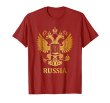 Ladda upp bild till gallerivisning, Funny shirts V-neck Tank top Hoodie sweatshirt usa uk au ca gifts for Proud Russia Arms Of Coat Russian Emblem Flag T-shirt 2274734