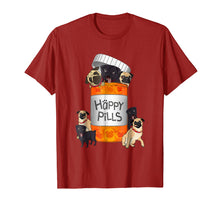 Ladda upp bild till gallerivisning, Funny shirts V-neck Tank top Hoodie sweatshirt usa uk au ca gifts for Pug Happy Pill T-shirt 4084450