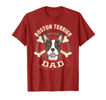 Ladda upp bild till gallerivisning, Funny shirts V-neck Tank top Hoodie sweatshirt usa uk au ca gifts for Dog Breed Shirts for Men - Boston Terrier Dad shirt 2807550