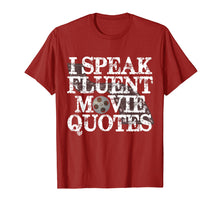 Ladda upp bild till gallerivisning, Funny shirts V-neck Tank top Hoodie sweatshirt usa uk au ca gifts for I Speak Fluent Movie Quotes Funny Movie Buff T-shirt 1579534