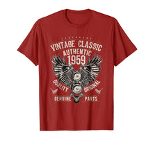 Ladda upp bild till gallerivisning, Funny shirts V-neck Tank top Hoodie sweatshirt usa uk au ca gifts for 60th Birthday Gifts T Shirt Motorcycle Dad Papa Grandpa 1959 3415624