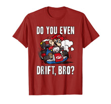 Ladda upp bild till gallerivisning, Funny shirts V-neck Tank top Hoodie sweatshirt usa uk au ca gifts for Nintendo Mario Kart Do You Even Drift Bro Graphic T-Shirt 497445