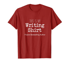 Ladda upp bild till gallerivisning, This Is My Writing Shirt Future Bestselling Author T-Shirt 779376