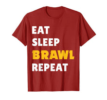 Ladda upp bild till gallerivisning, Eat, Sleep, Brawl, Repeat. Ver 2. For the Best Star Brawler T-Shirt-3202194