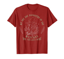 Ladda upp bild till gallerivisning, We Are The Daughters Of The Witches T-Shirt