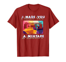 Ladda upp bild till gallerivisning, Cassette Vintage Costume Retro 80s 90s I Made You A MixTape T-Shirt 173018
