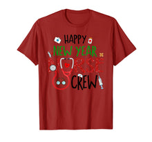Ladda upp bild till gallerivisning, Happy New Year Nurse Crew Funny Christmas Gifts For Nurse T-Shirt-3214972