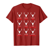 Ladda upp bild till gallerivisning, Funny shirts V-neck Tank top Hoodie sweatshirt usa uk au ca gifts for Funny Christmas Reindeer Hunter Deer Meat Hunting Gifts T-Shirt 180025