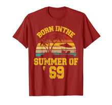 Ladda upp bild till gallerivisning, Vintage 50th Birthday Summer Of 69 Shirt 1969 Birthday Gifts T-Shirt 220844