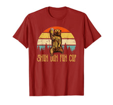 Ladda upp bild till gallerivisning, Vintage Funny Bear Drinking Beer Shirt - Shuh Duh Fuh Cup T-Shirt 241524