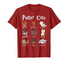 Ladda upp bild till gallerivisning, Potter Cats Cute Harry Pawter Kitten Pajama gift for Her T-Shirt-434251